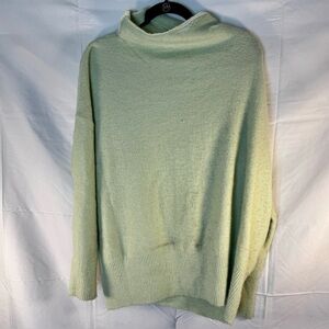Ava & Viv Soft Knit Sweater - Light Green Size 2X